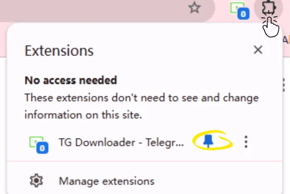 Descargador MP3 de Telegram